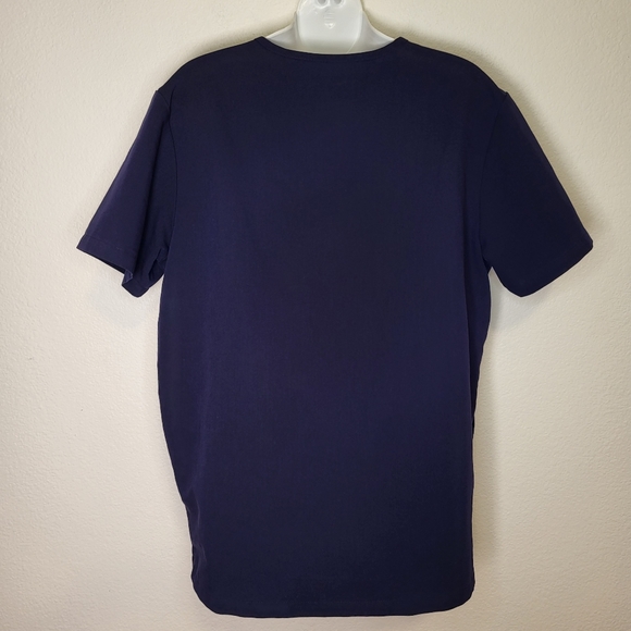 Figs Chisec Three Pocket Scrub Shirt in Navy Blue, size Medium - Picture 2 of 7